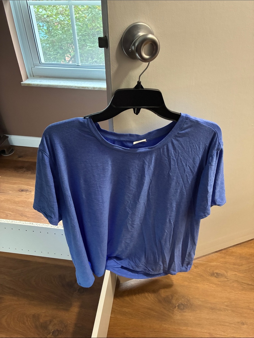 Athletic Works Women's Short-Sleeve Crewneck Tee in Blue